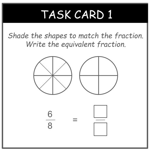 MATH - TASK CARDS - TPT- THUMBNAILS TEMPLATE